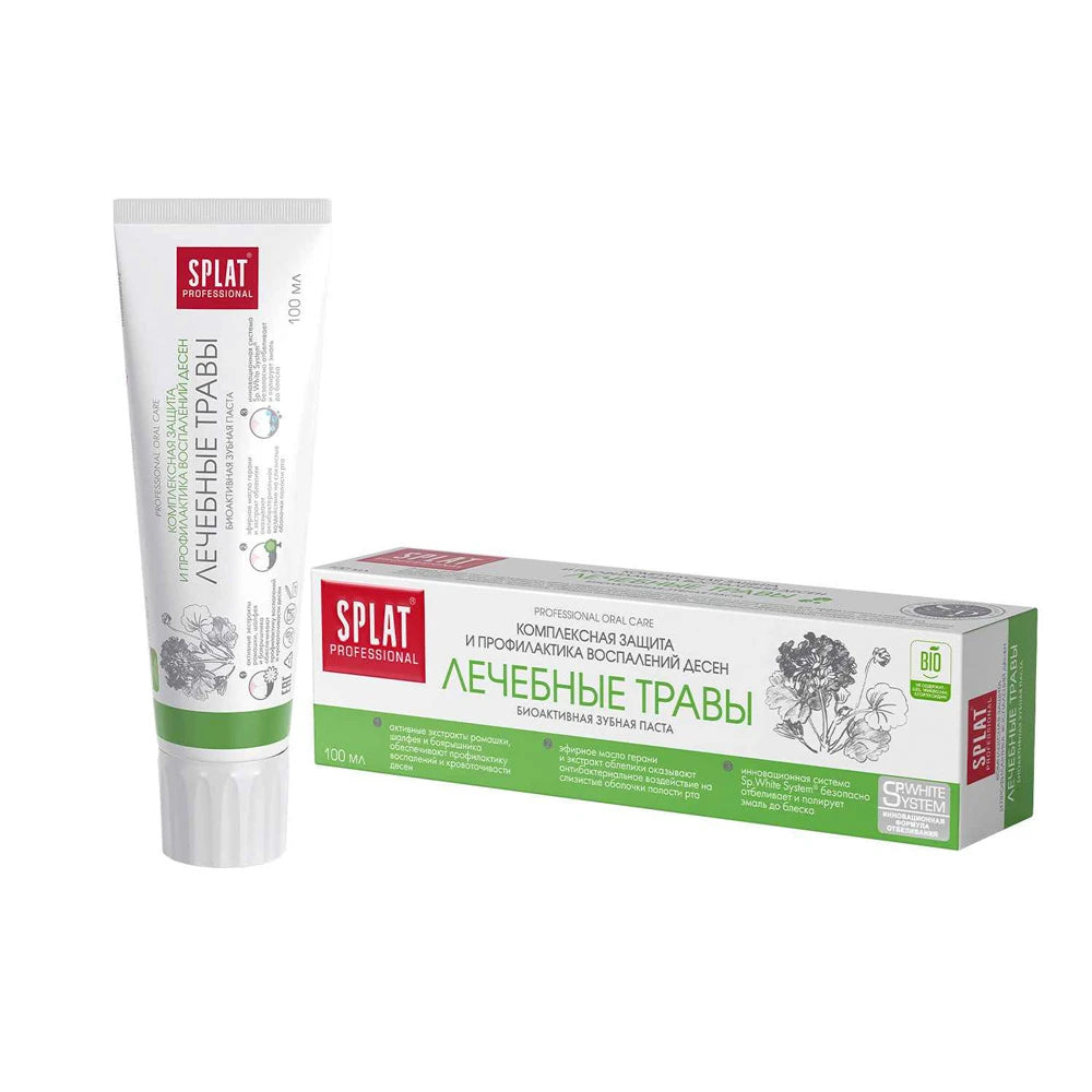 Splat Professional Зубная паста Medical Herbal 100ml