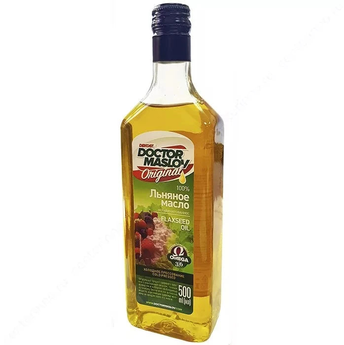 Масло льняное нерафинированное 500 ml