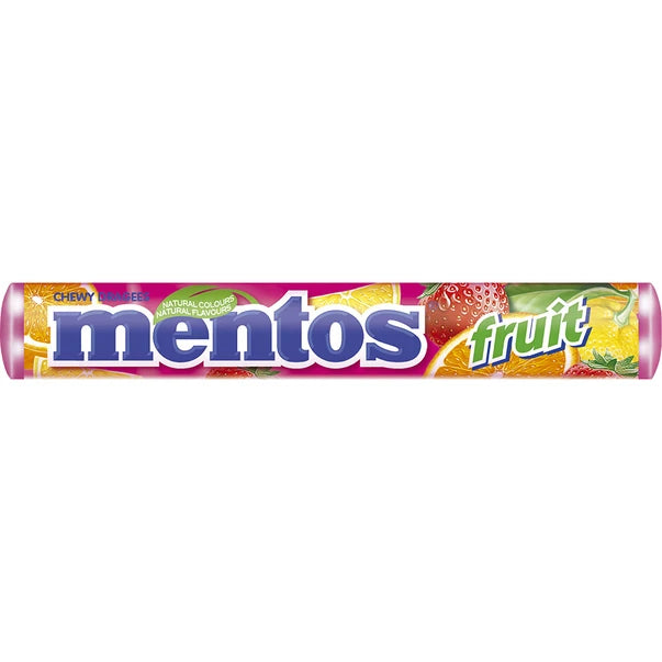 Mentos Жевательные драже Fruit 37g
