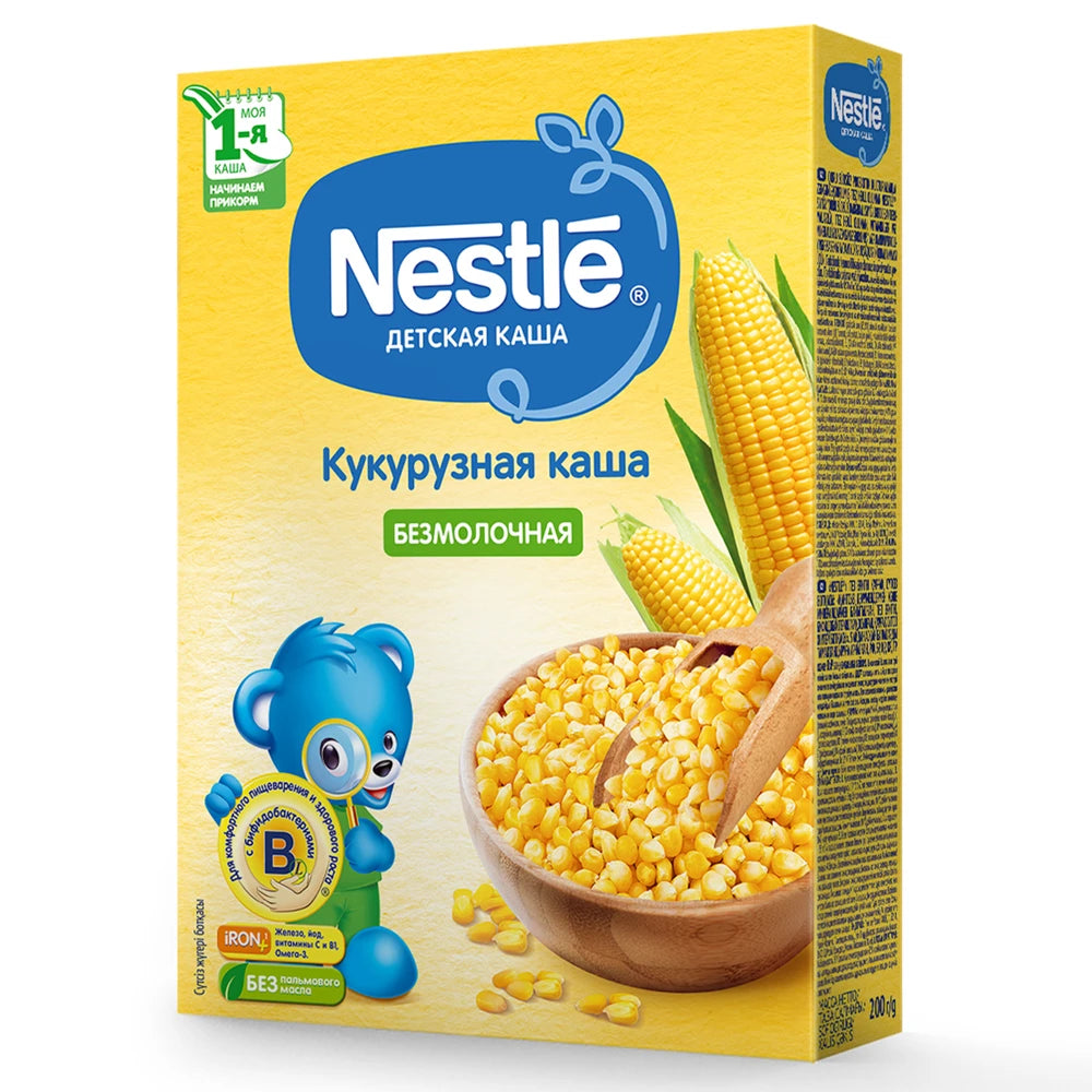 Nestle Каша кукурузная безмолочная 200g