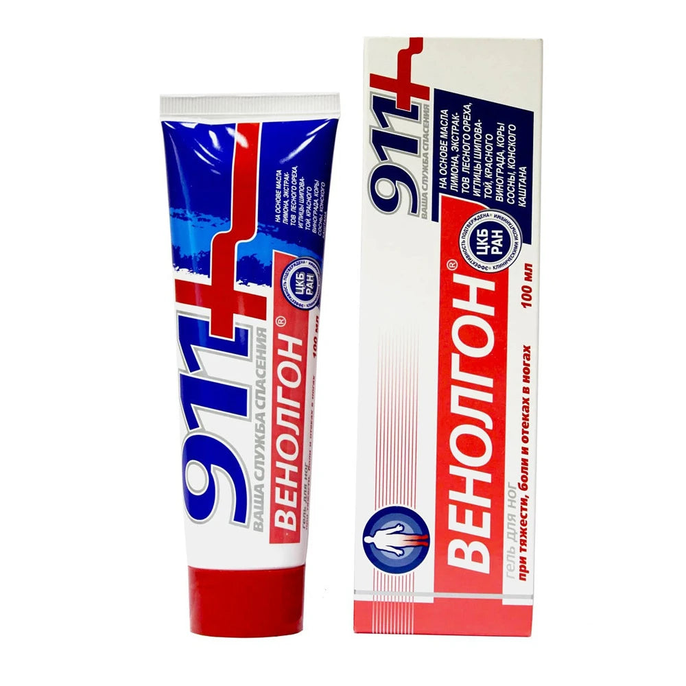 911 Venolgon Гель для ног 100ml