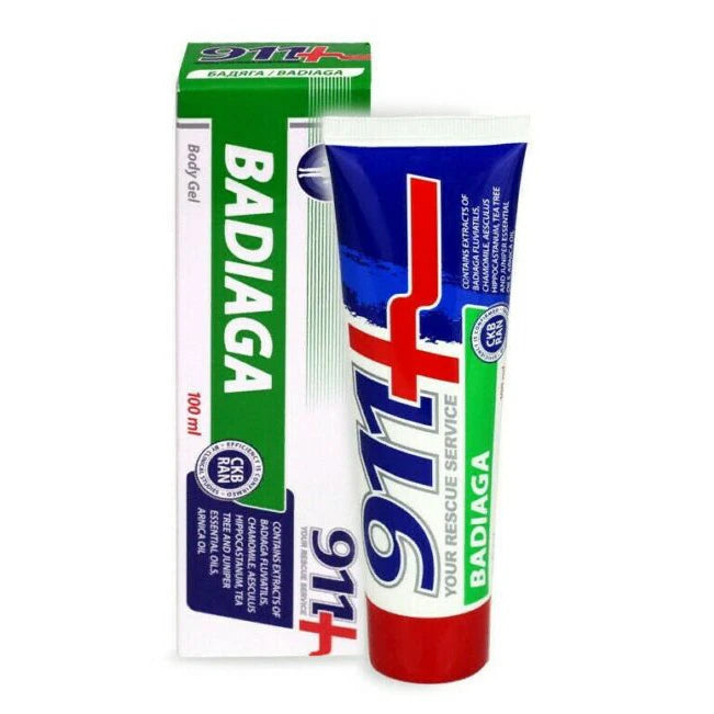 911 Badeaga Gel contra vinatailor șiloviturilor 100ml