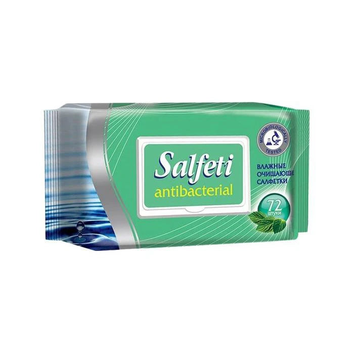 Salfeti Антибактериальные влажные салфетки 72 шт