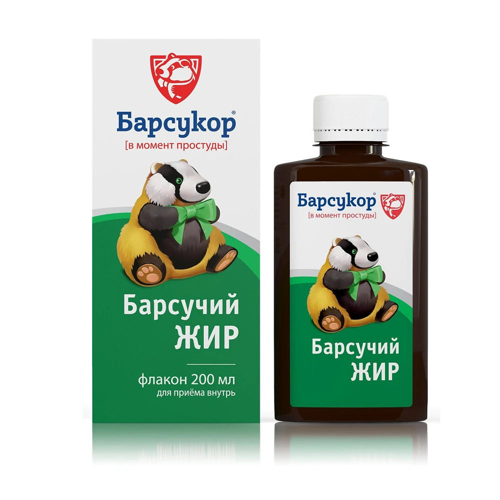 SBA Barsukor жир барсучий 200ml
