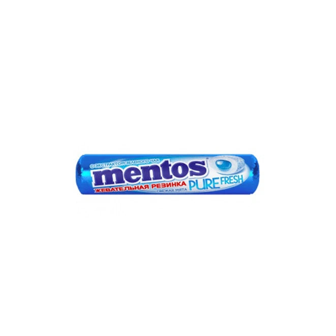 Mentos Жевательная резинка Roll Pure Fresh 15,5g