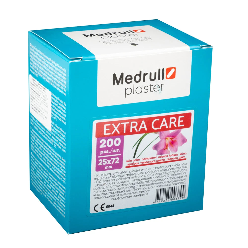 Набор пластырей Extra Care 2,5x7,2cm N200