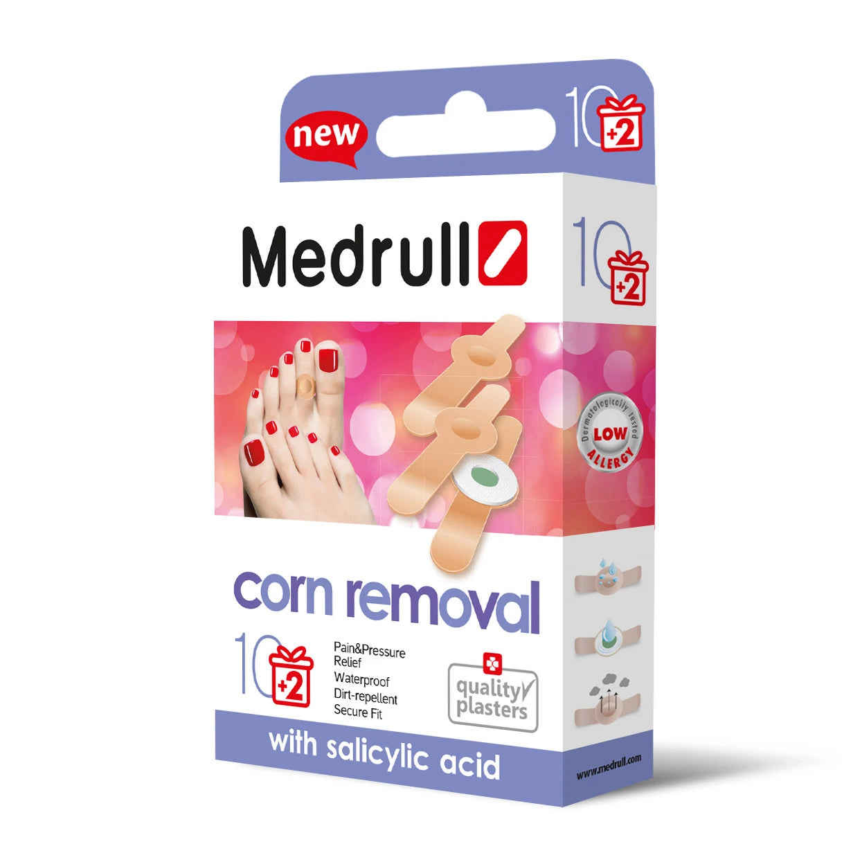 Набор пластырей N12 Medrull Corn Removal