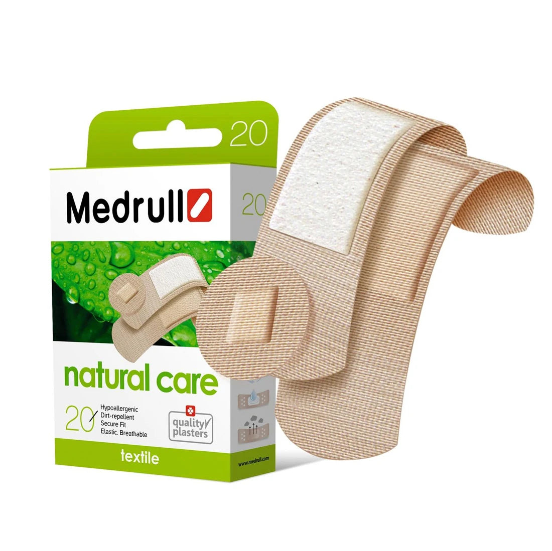 Medrull Набор пластырей Natural Care N20+10