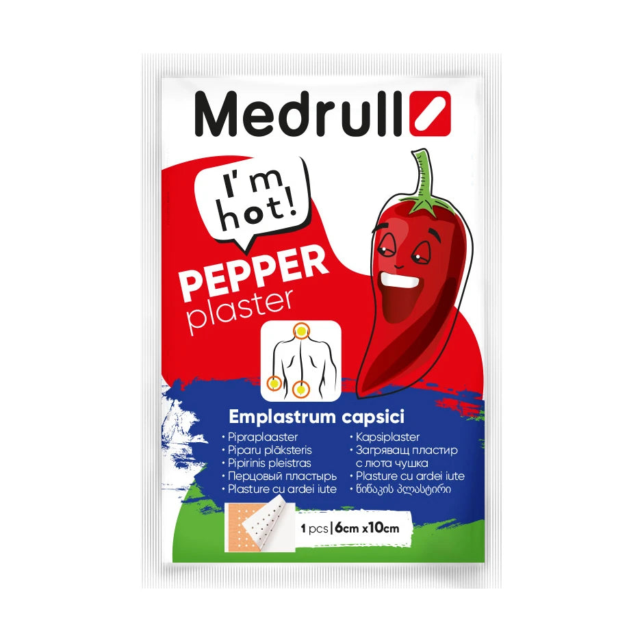 Medrull Пластырь 6cmx10cm перцовый N5