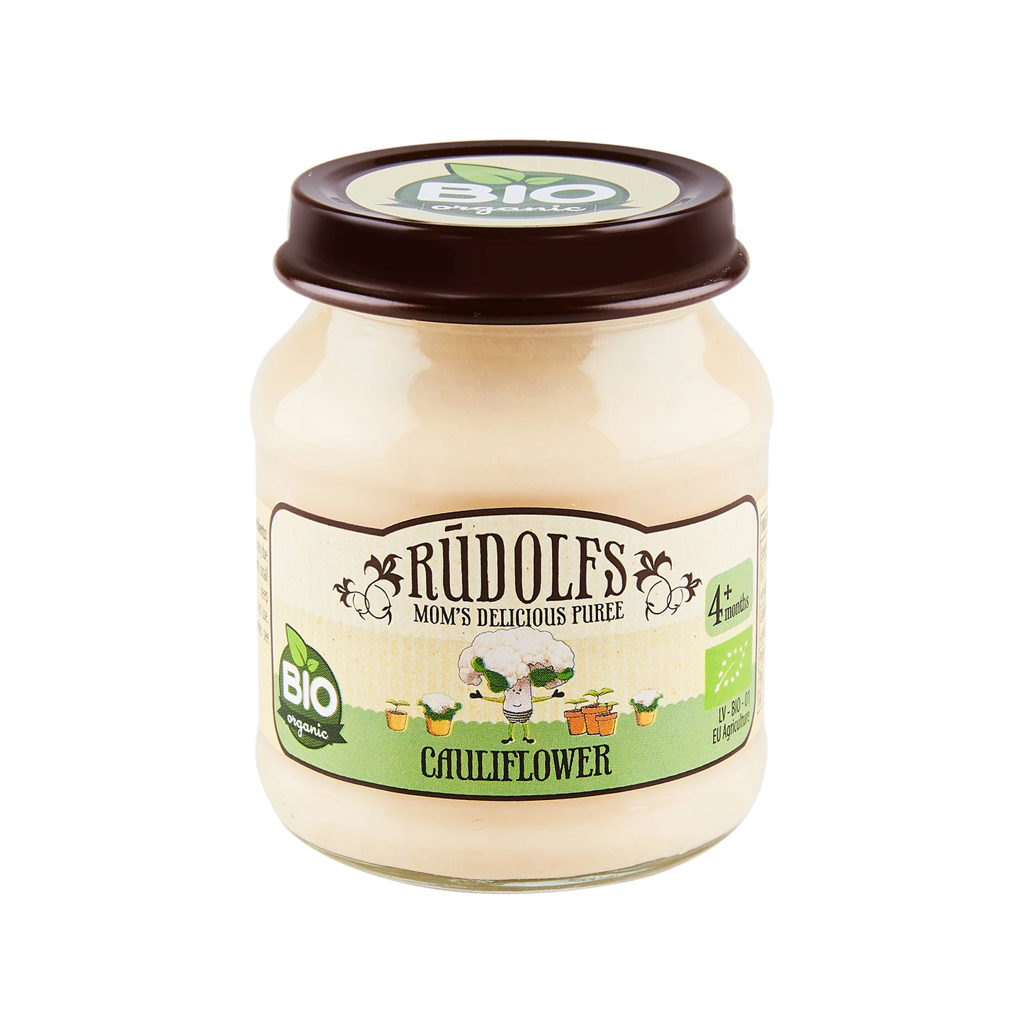 Rudolfs Organic Piure Conopidă 120g (4+)