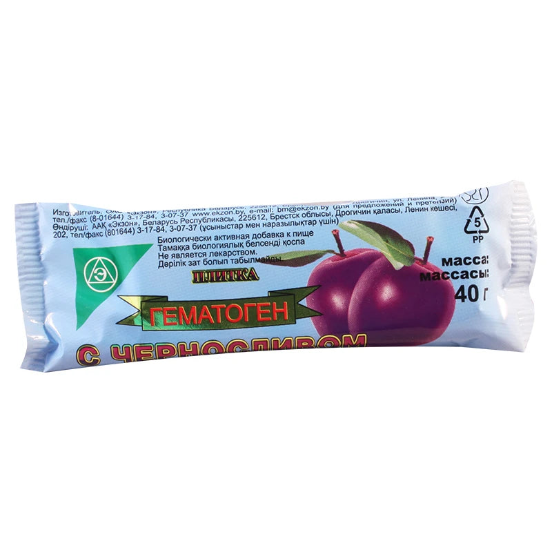 Гематоген с черносливом 40g