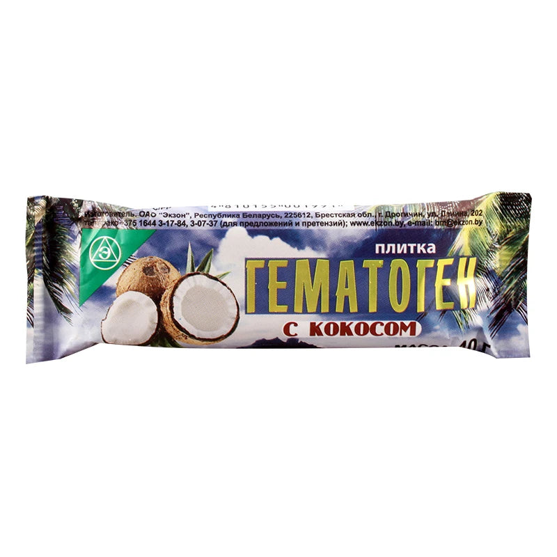 Hematogen кокос 40g