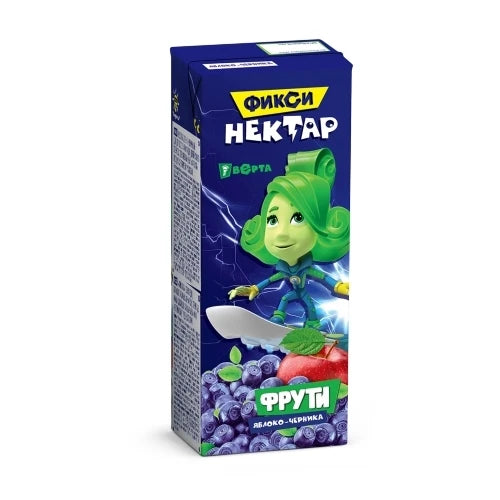Fruti nectar măr,afine 0,2l