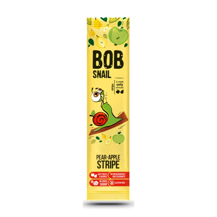 Bob Snail Натуральные сладости яблоко, груша 14g
