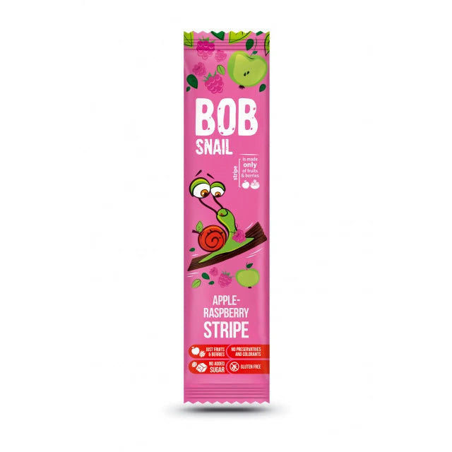 Bob Snail Натуральные сладости яблоко, малина 14g