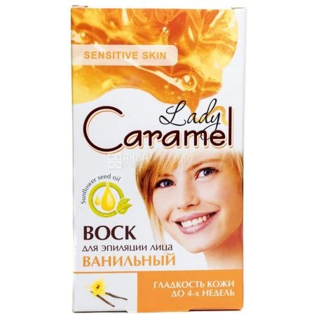Lady Caramel Воск для депиляции лица Ваниль N12