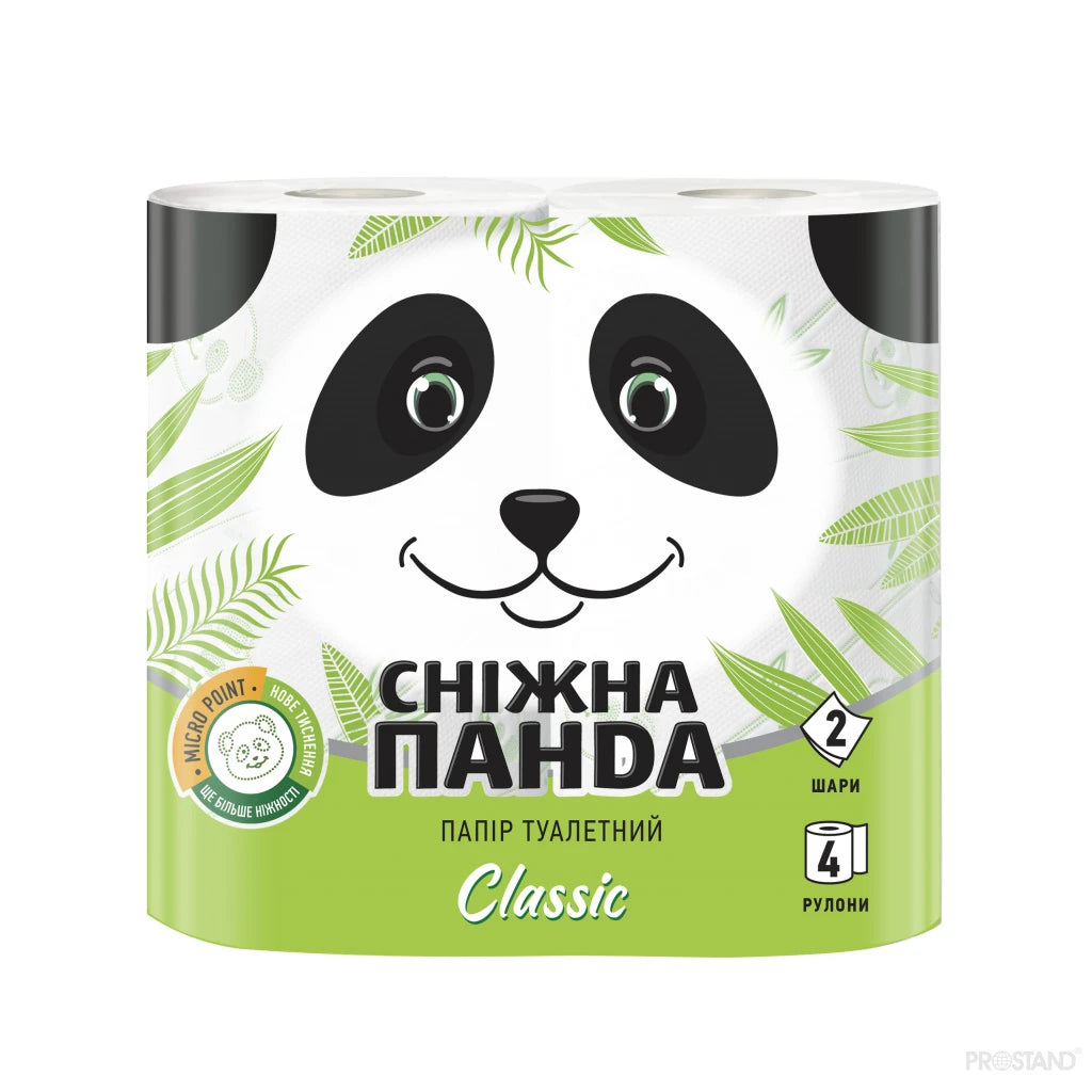 PANDA Hirtie igienica Classic 2str. 4 role 20.8m