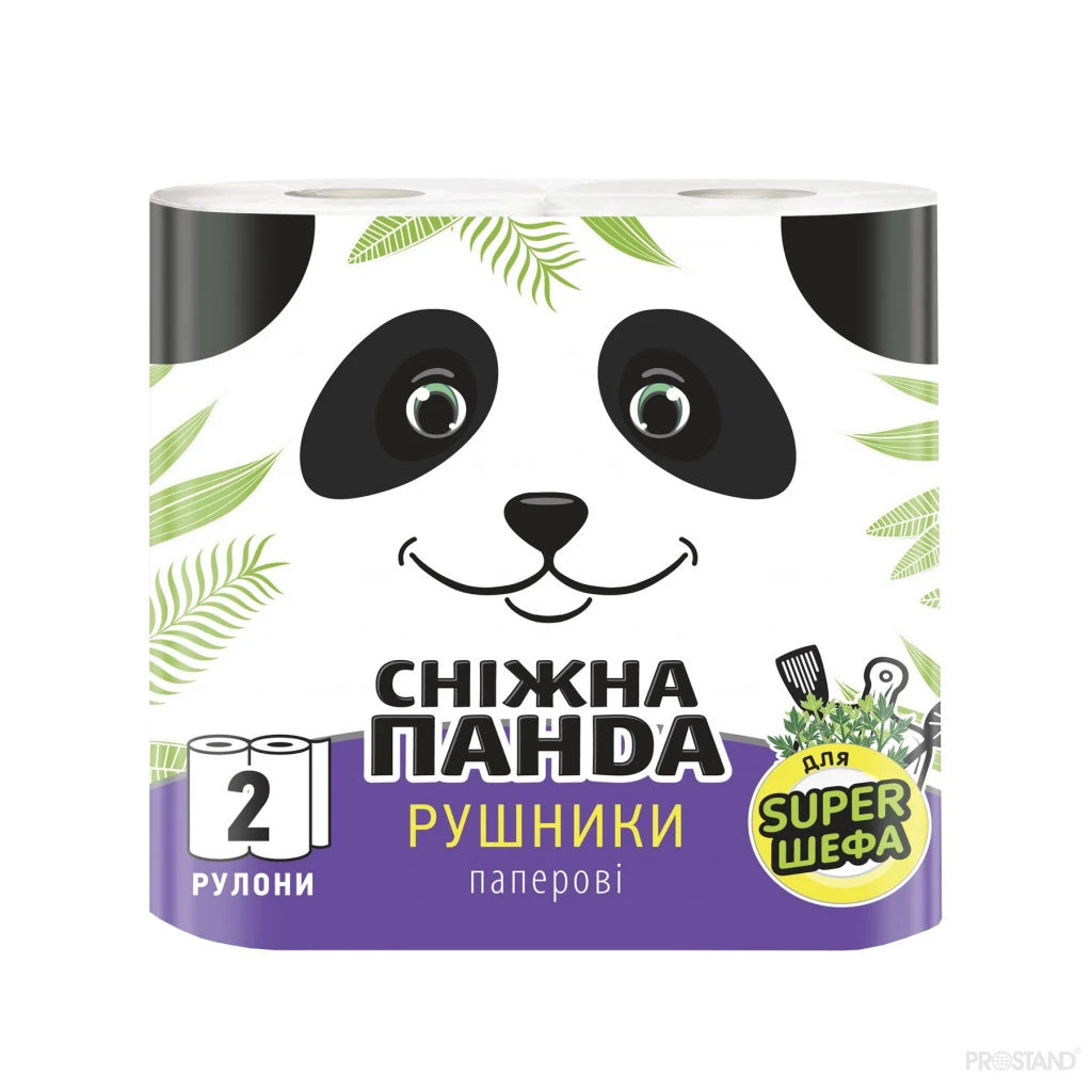 PANDA Кухонные полотенца Extra Long 2 сл., 2 рулона, 12,5m