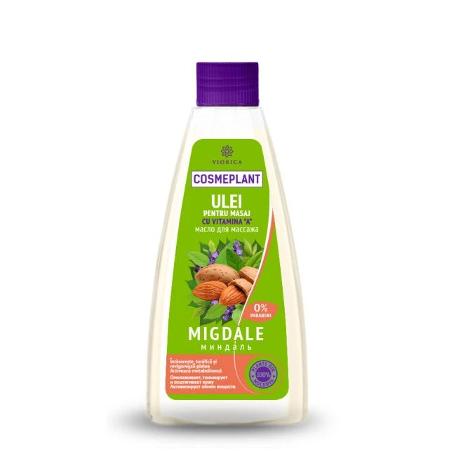 Viorica Cosmeplant Масло для массажа вит.A, Миндаль, 200ml