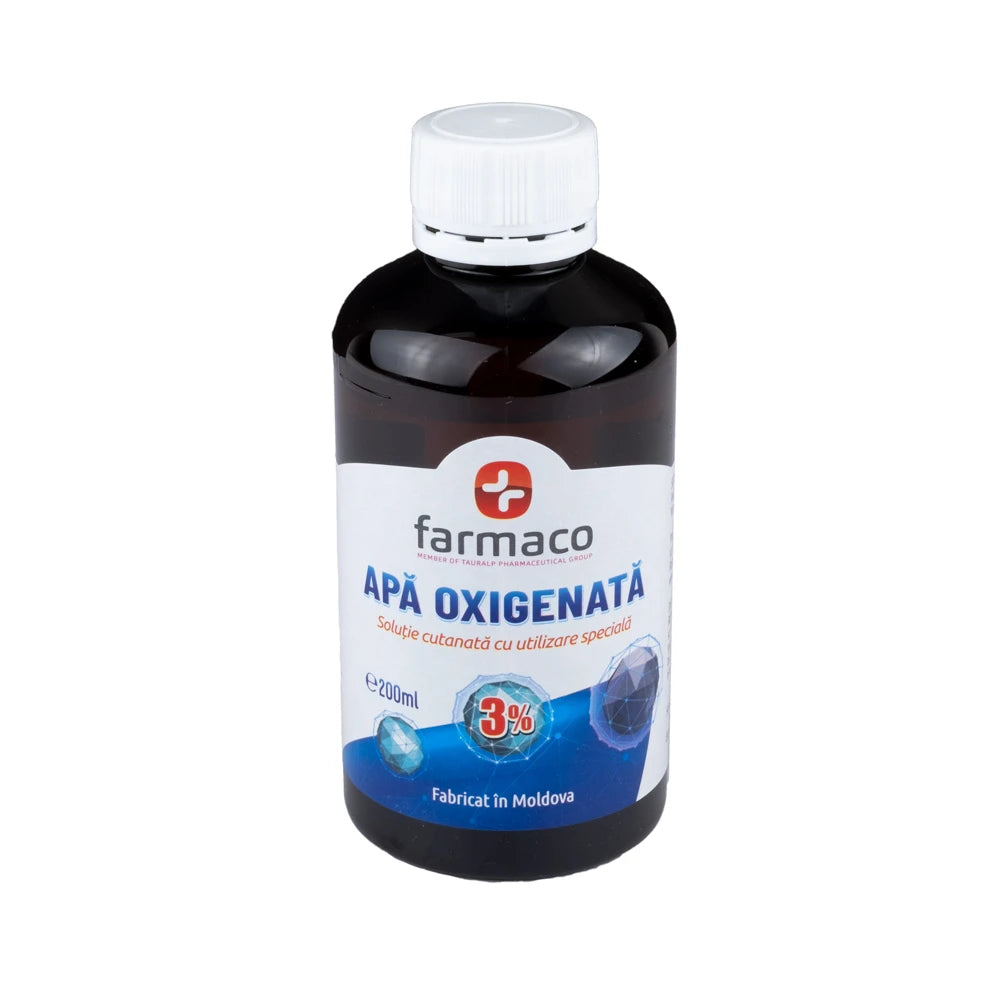 Перекись водорода 3% 200ml раств.накожн.со спец.насадкой N1 (Farmaco)