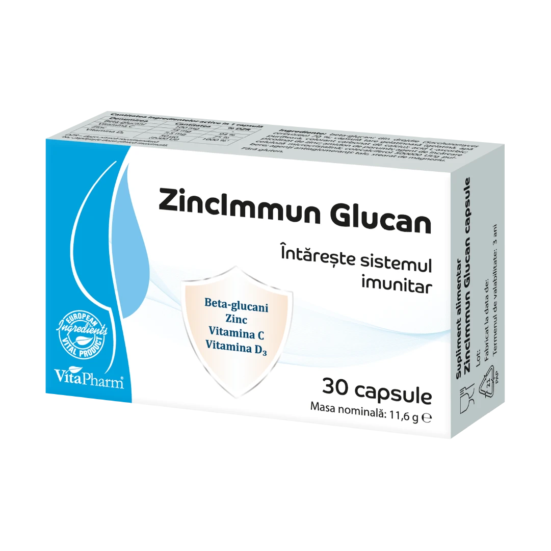 ZincImmun Glucan caps. N10x3