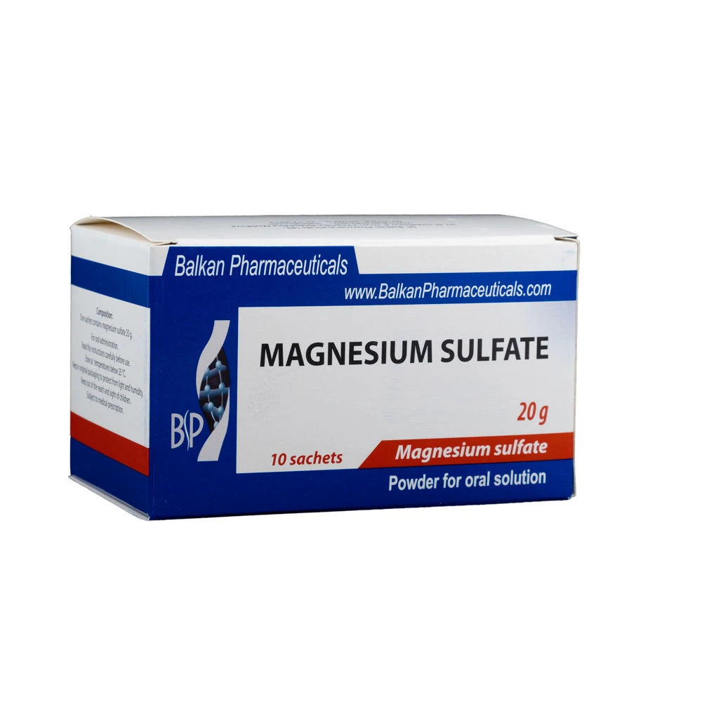 Магния сульфат 20g порошок для орального раствора N10 (BalkanPharm)