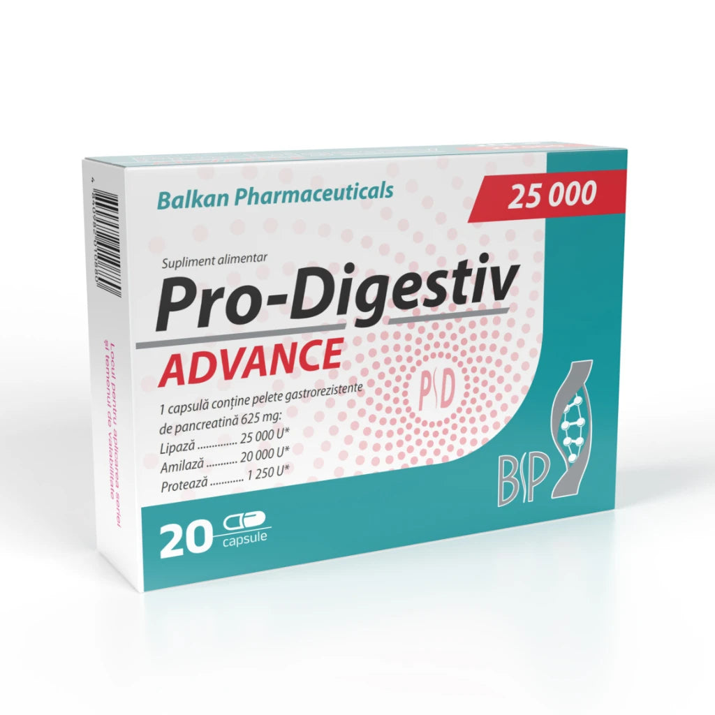 Pro Digestiv ADVANCE 25000UA caps. N20