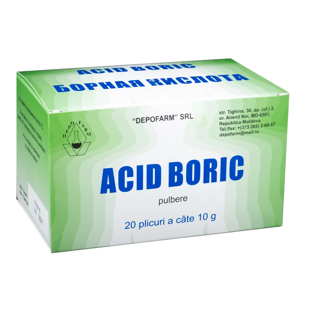 Борная кислота 10g пор. для нар. прим. N20