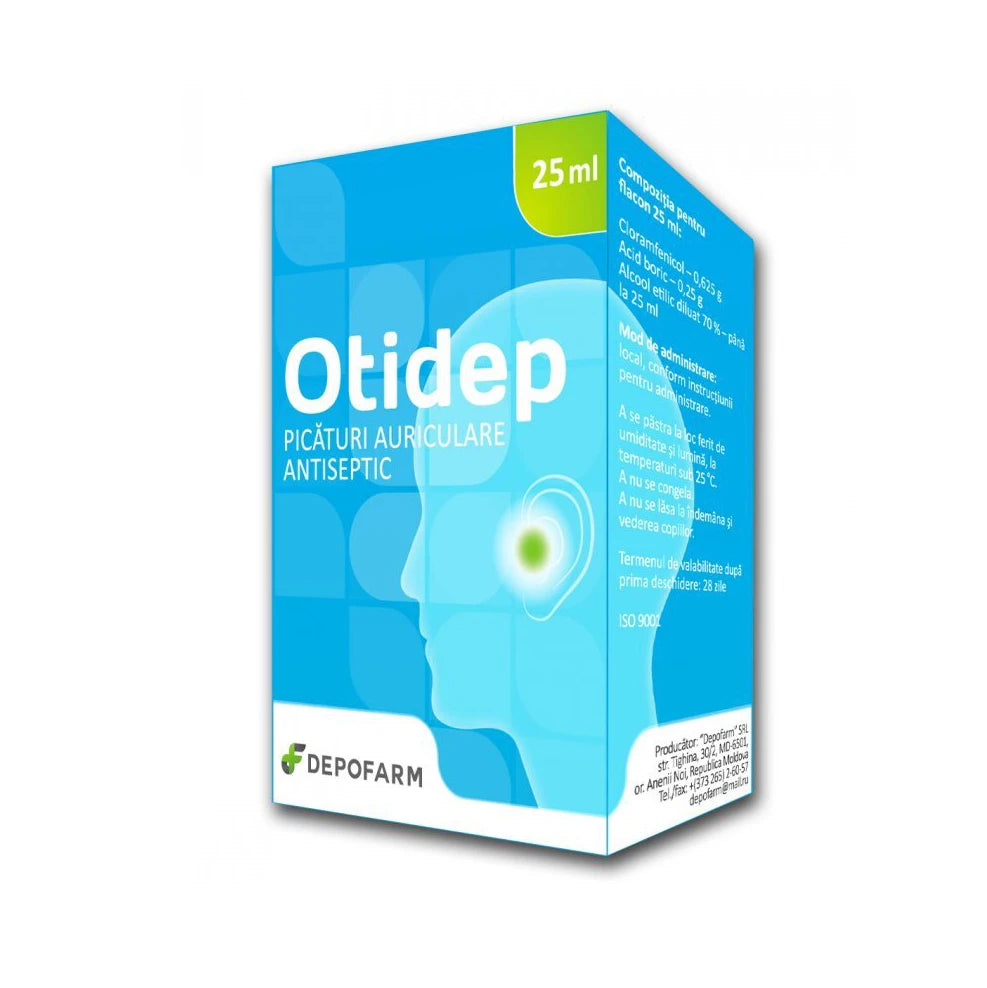 Otidep 25ml спиртовой раствор для наружного применения N1