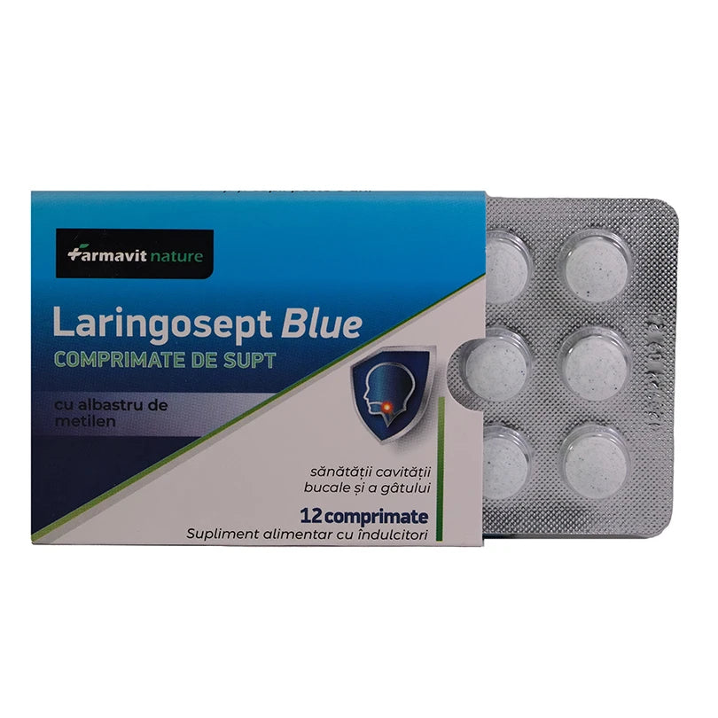 Laringosept Blue comp. de supt cu albastru de metilen N12