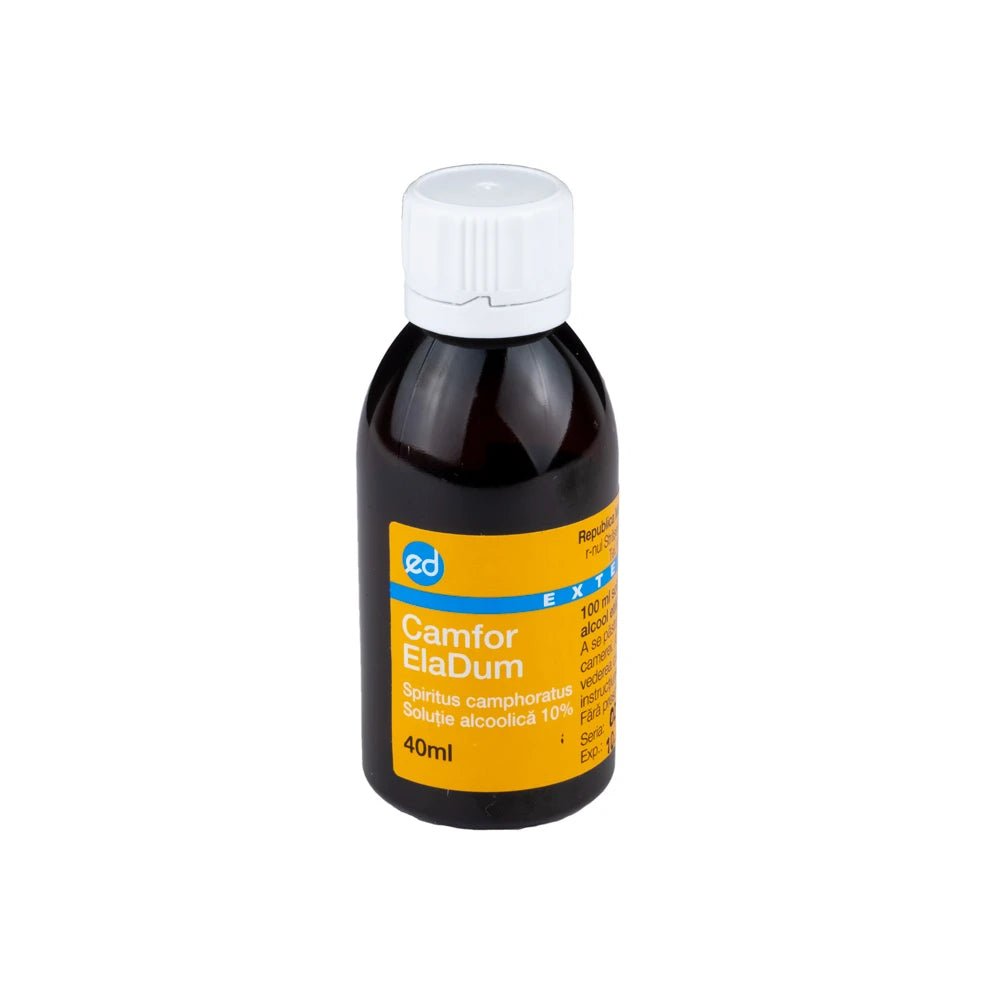 Камфора 10% 40ml спирт. р-р для наружного применения