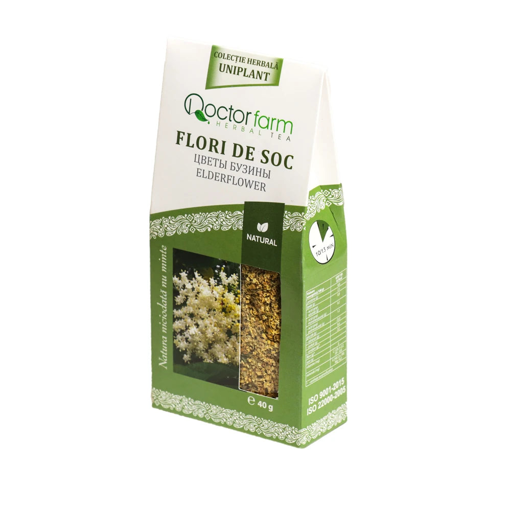 Чай Цветки бузины 40g (Doctor-Farm)
