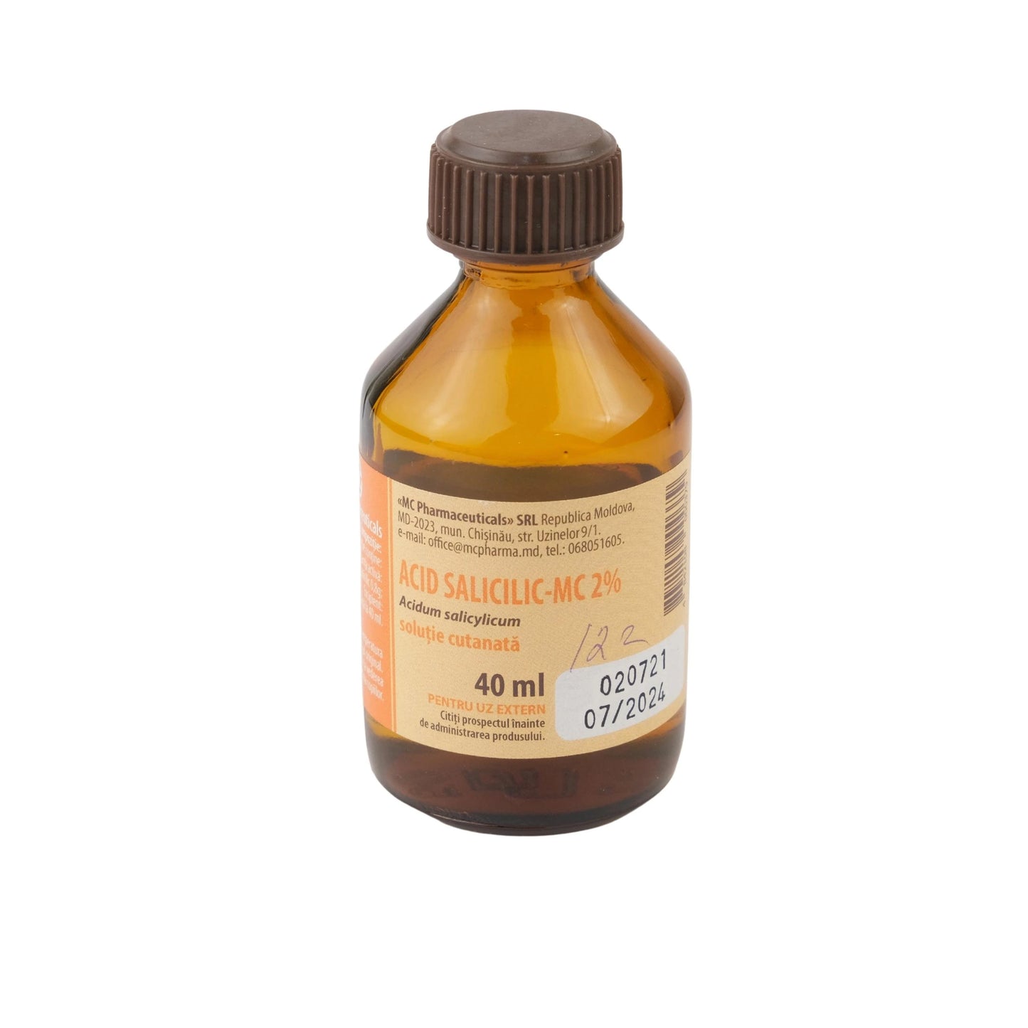 Acid salicilic-MC sol.cutan. 1% 40ml