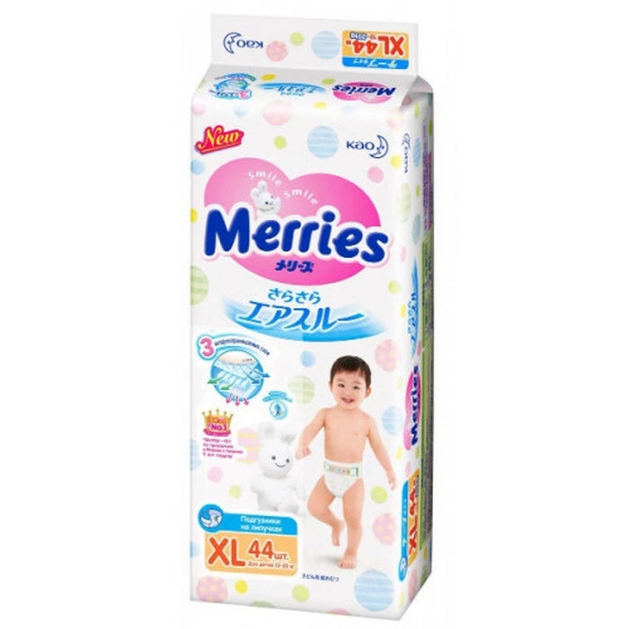 Merries Подгузники размер XL (SJ) 12-20kg N44