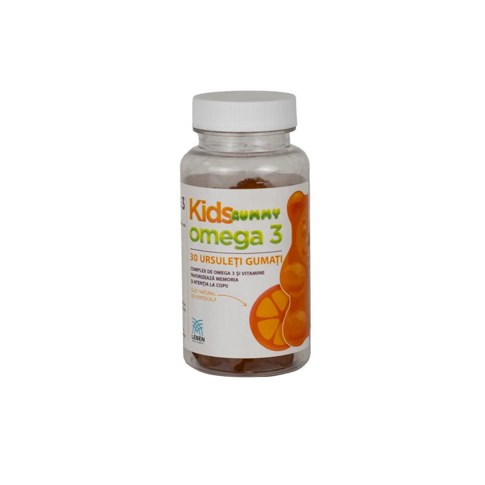 Kids Gummy Omega 3 жевательные мишки N30