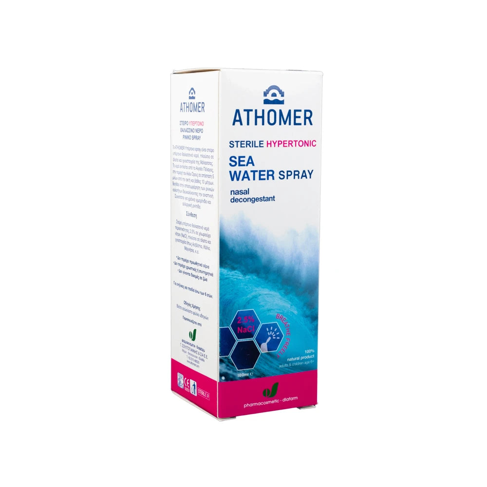 Athomer Гипертонический спрей 100ml (морская вода)