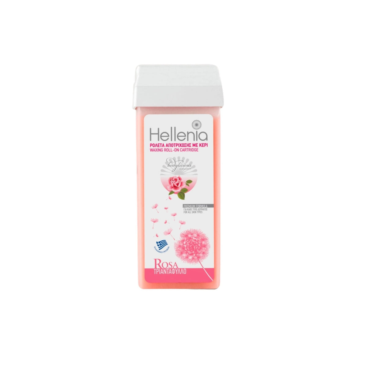 Hellenia Воск для эпиляции розовый 100 ml