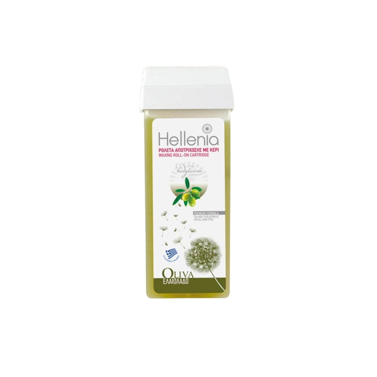 Hellenia Воск для депиляции с оливковым маслом 100ml