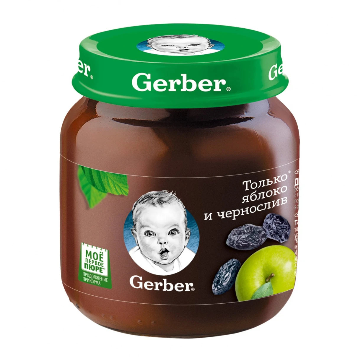 Gerber Пюре из яблока и сливы 130g