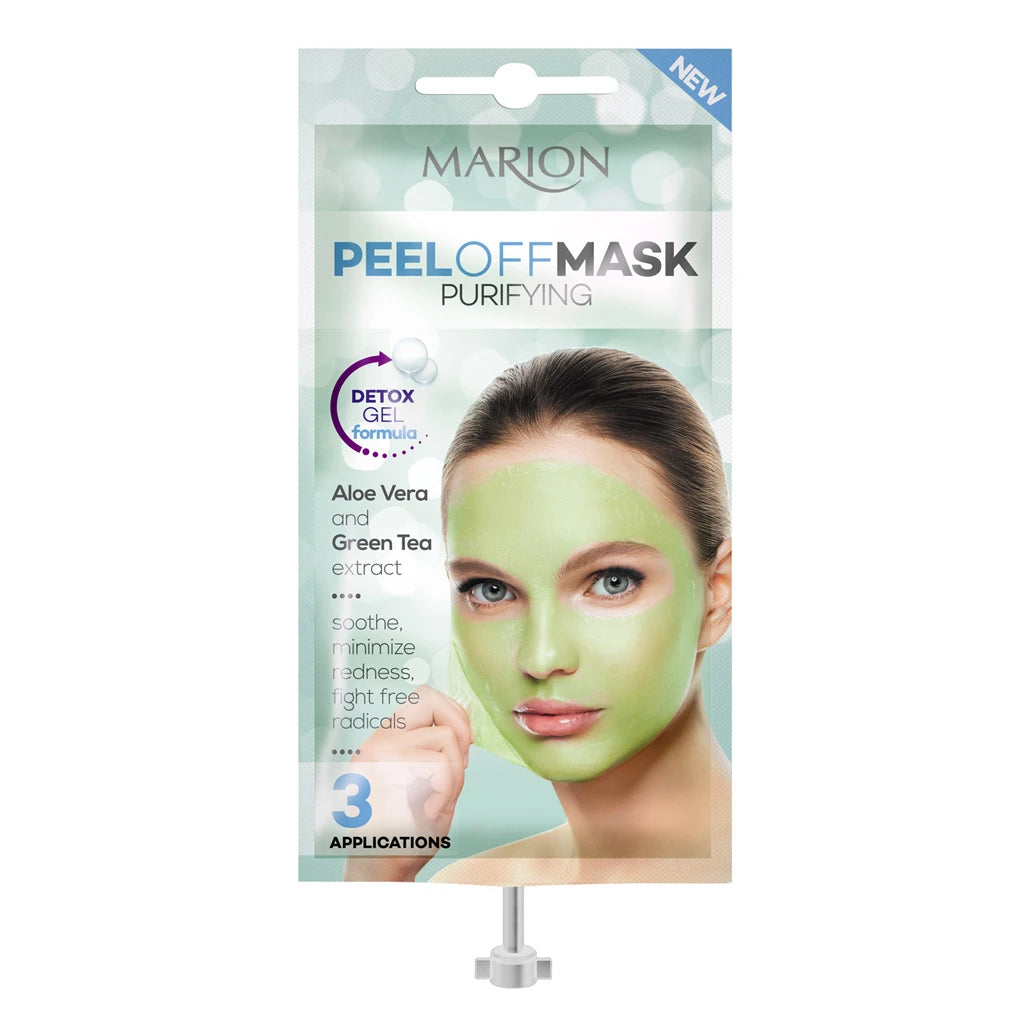 MARION Peel Off Маска с дозатором 3 применения 18ml Очищающая