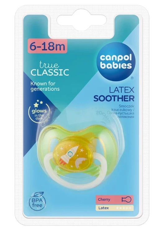 Canpol Baby 23/222 Соска-пустышка круглая 6-18 месяцев