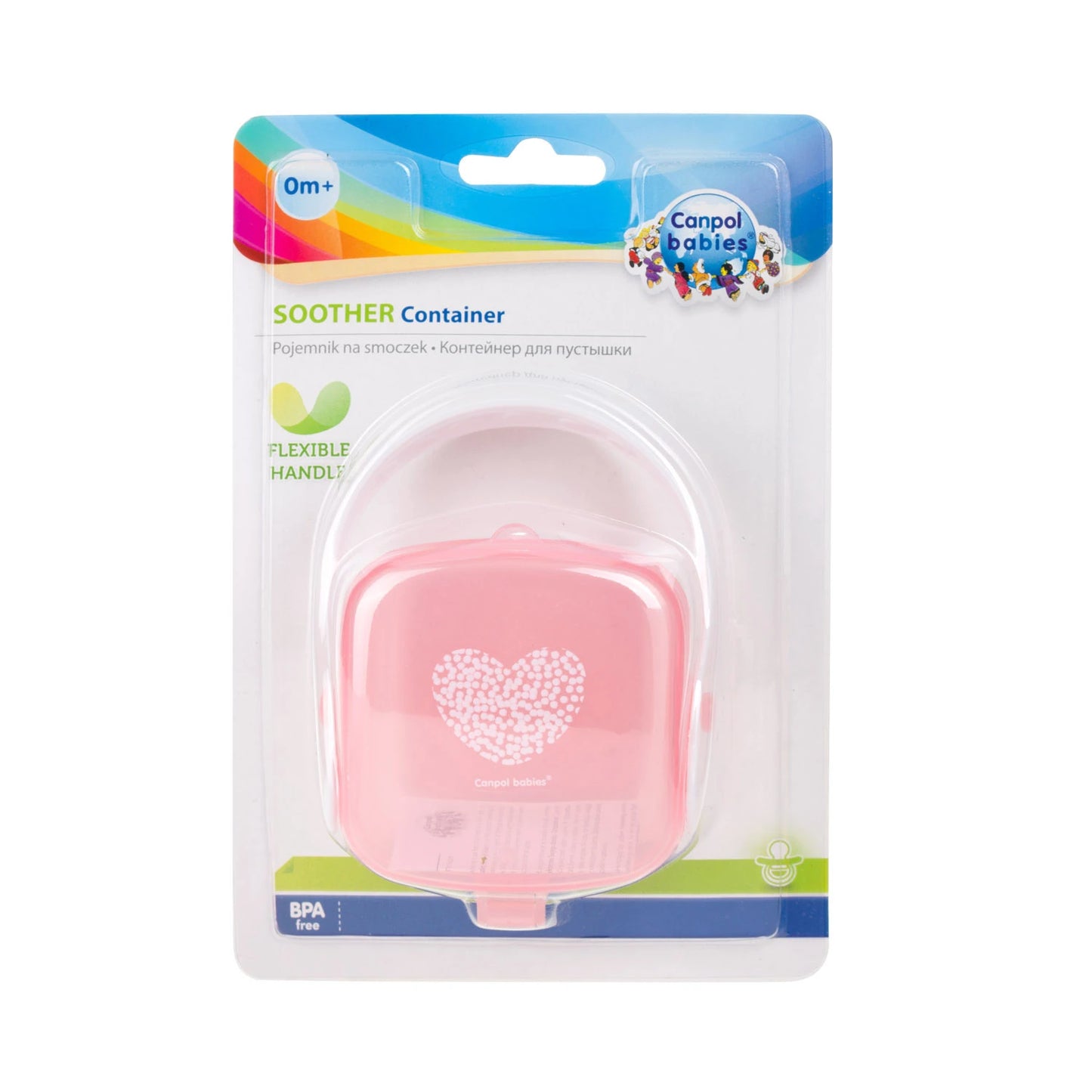 Canpol Baby 56/013 Container pentru suzeta Pastelove