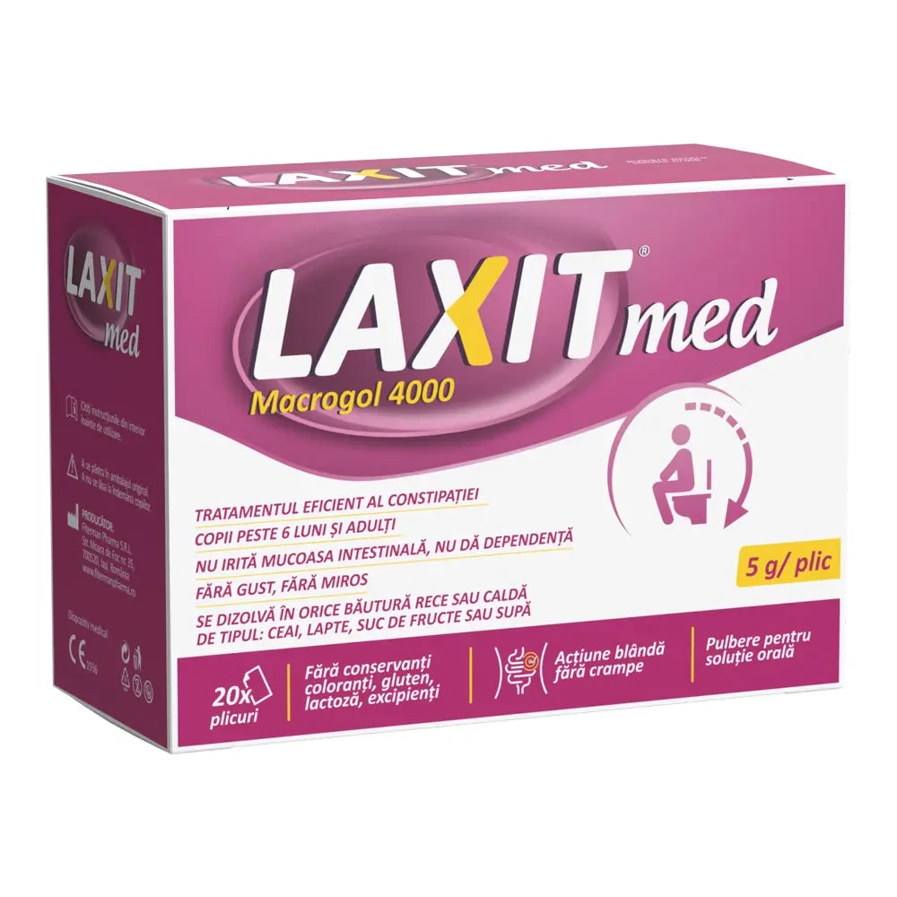 Laxit Med pulb./susp.orală plic. N20