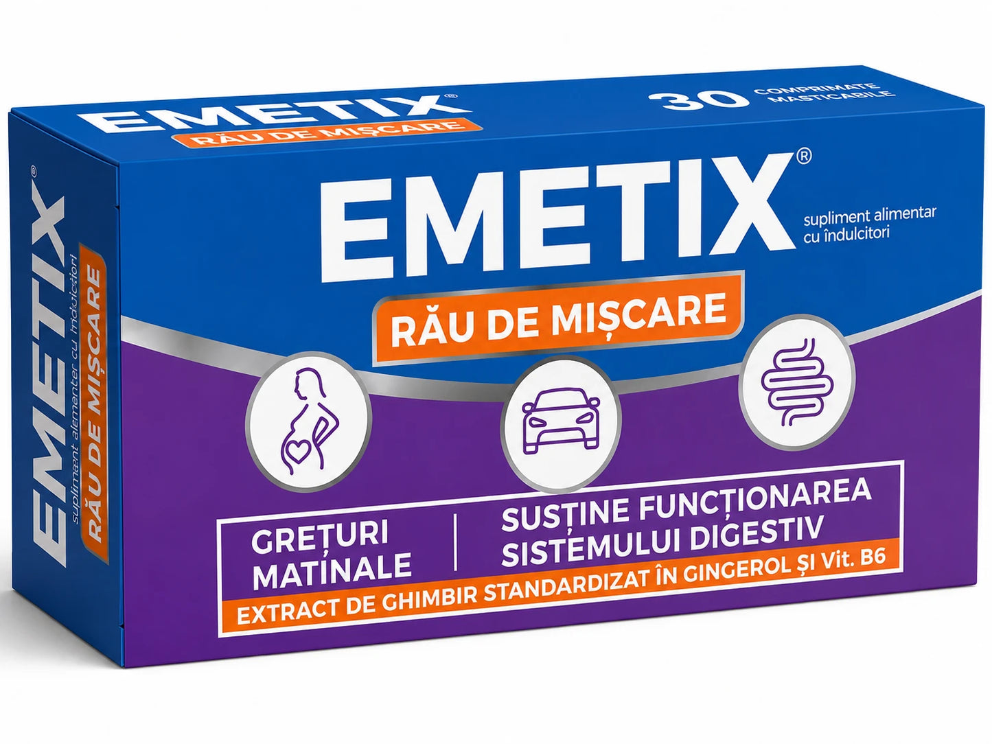 Emetix Rău de Mișcare comp. N30