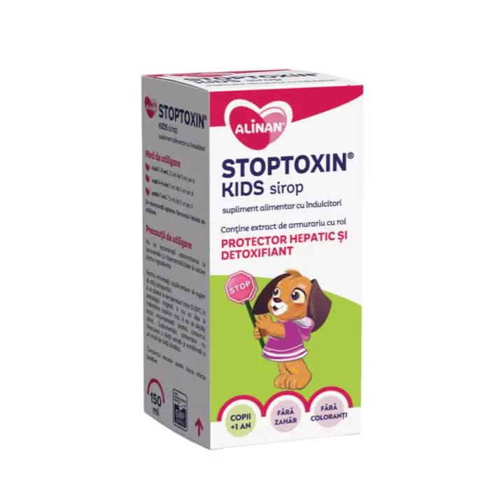 Alinan Stoptoxin Kids sirop 150ml N1 (+1an) +cadou