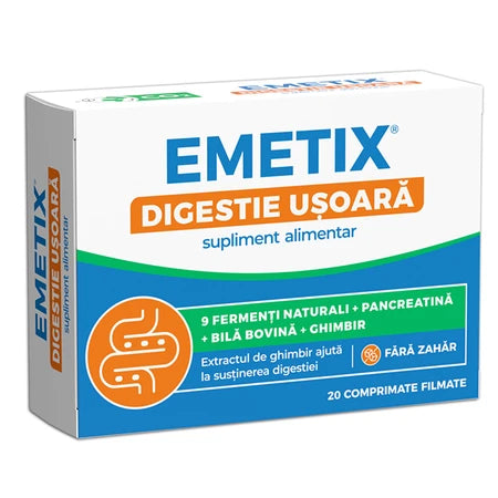 Emetix Digestie Ușoară comp.film. N20