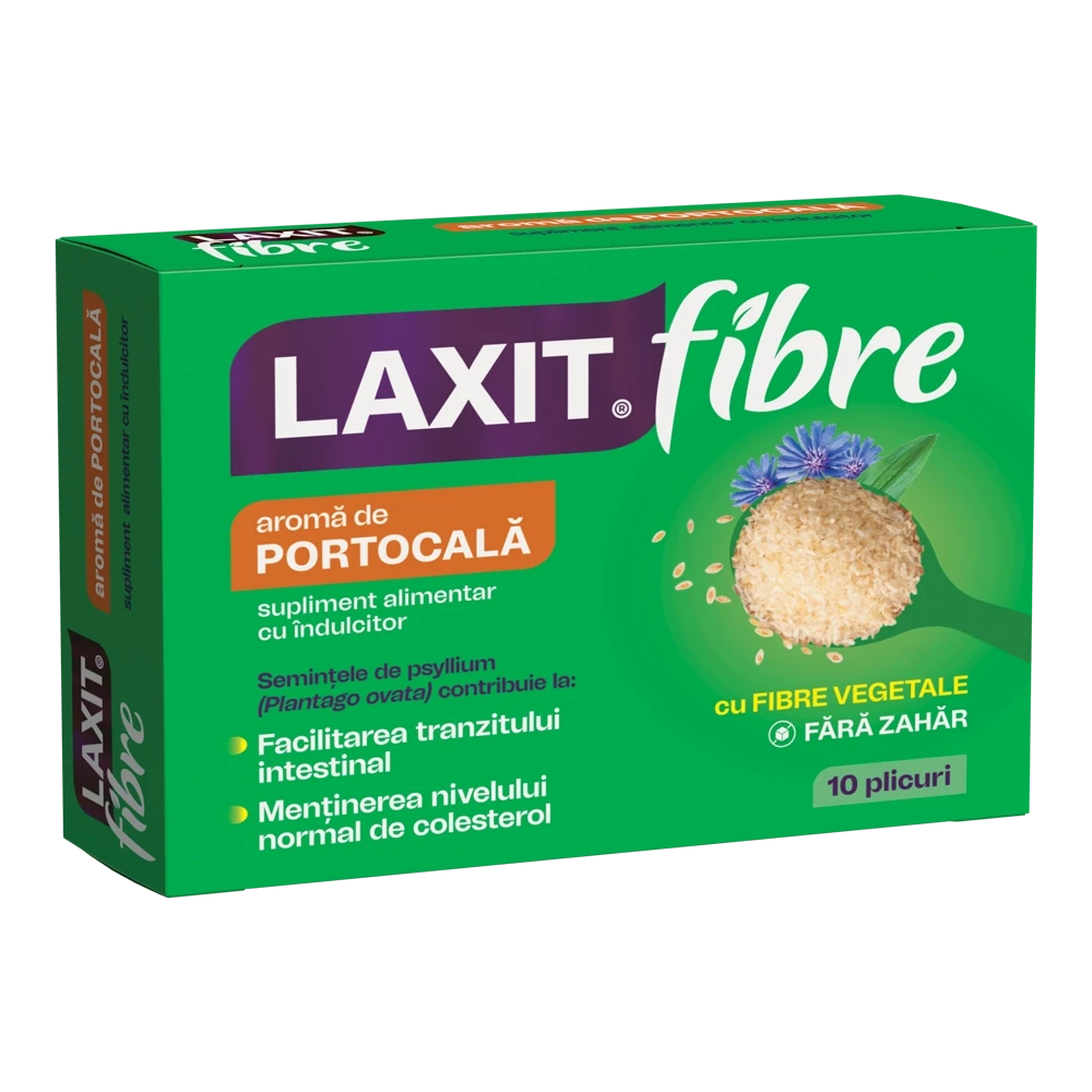 Laxit Fibre aromă de portocală plic. N20