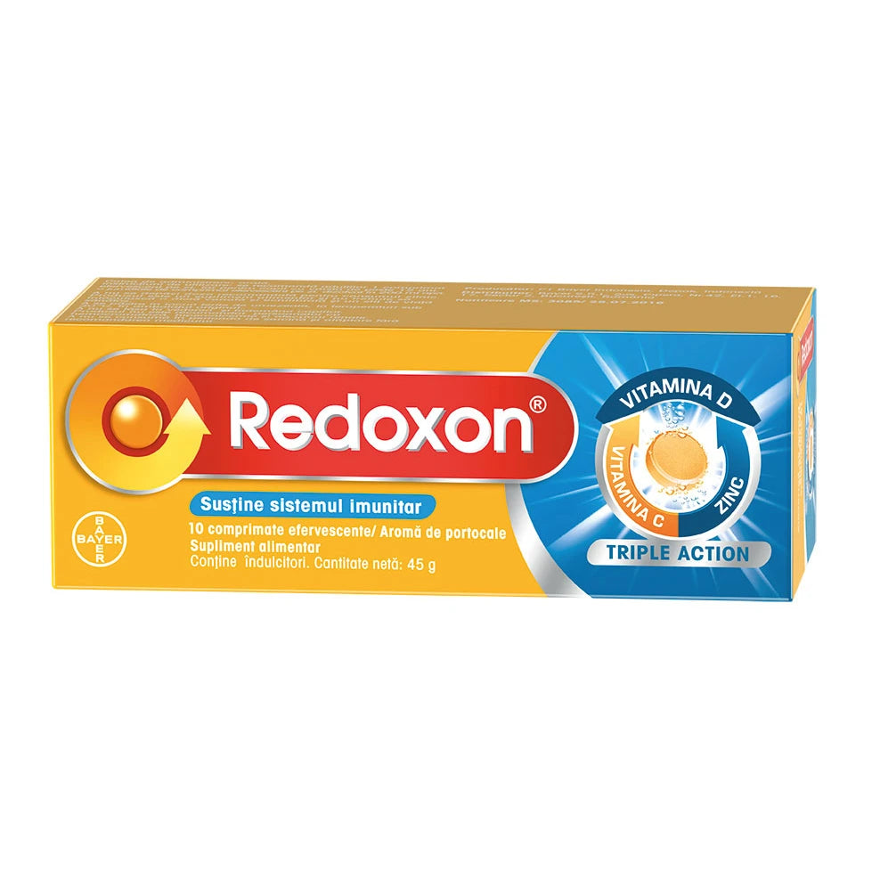 Redoxon Triple Action Vit C+Zn+D3 табл. шипуч. N10