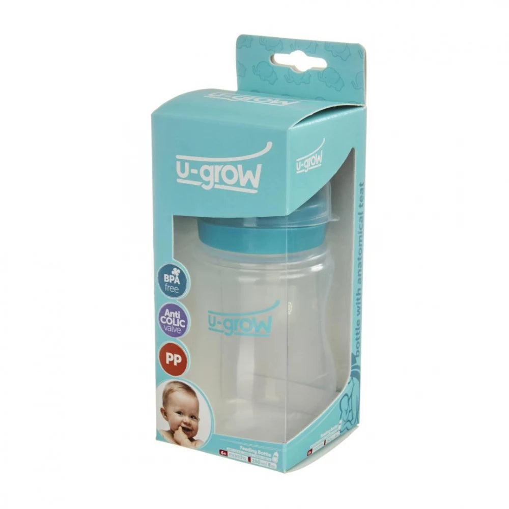 U-Grow Biberon cu Gat Larg 250ml UFB-250WN