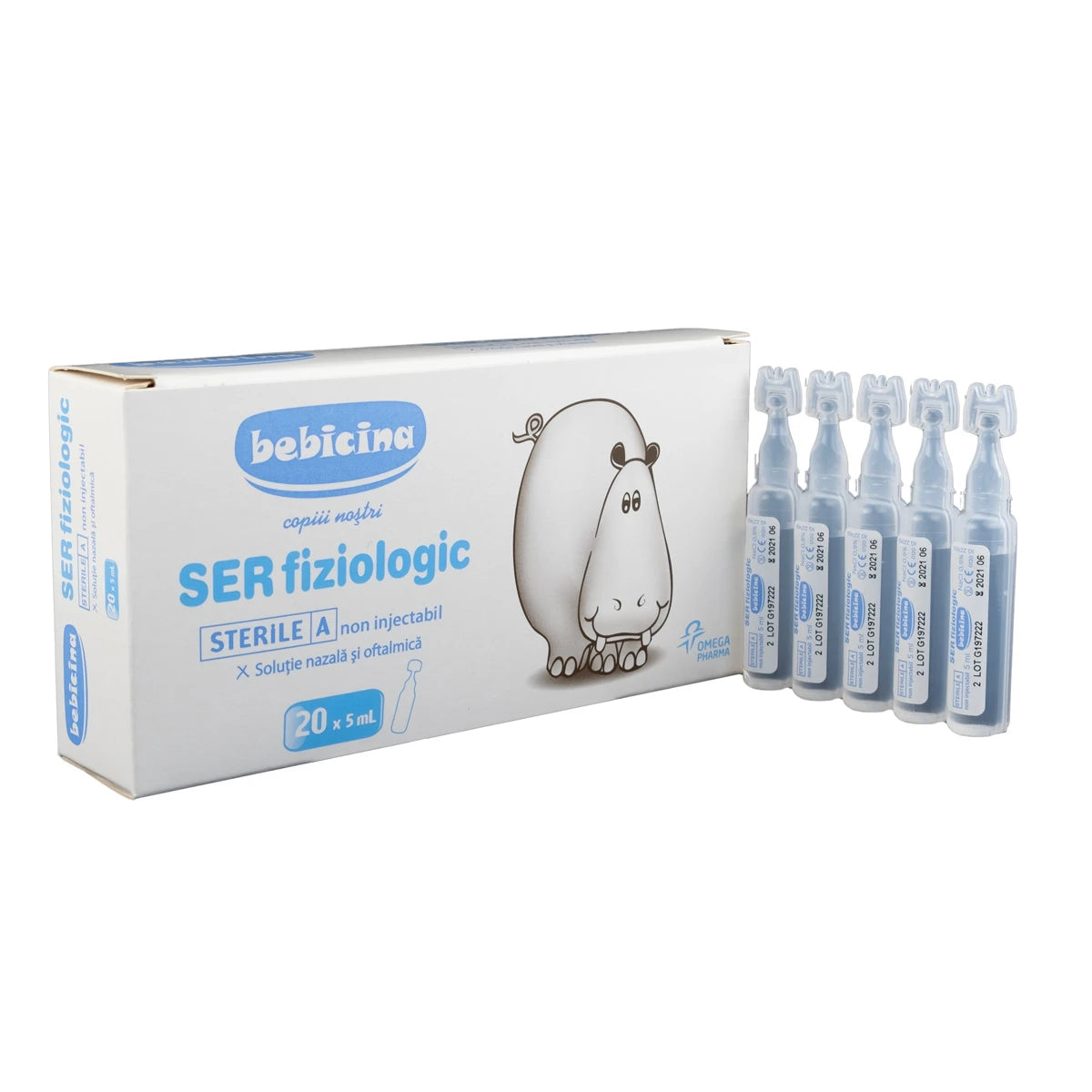 Bebicina Физиологический раствор 5ml N20